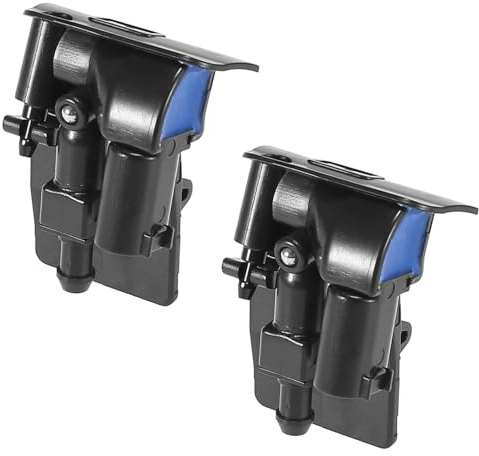 FATBAR Getto lavacristallo Compatibile con BMW per X1 per E84 per X6 E71 E72 2X Ugello Spruzzatore Lavavetri per Parabrezza Ugelli per Braccio Tergicristallo Parabrezza 61667183343