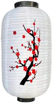 Linternas Chinas de Seda con Forma de melón de Invierno, linternas de Flor de Cerezo y Ciruelo, linternas Colgantes para Exteriores, Pantallas para lámparas para Fiestas de Sushi,