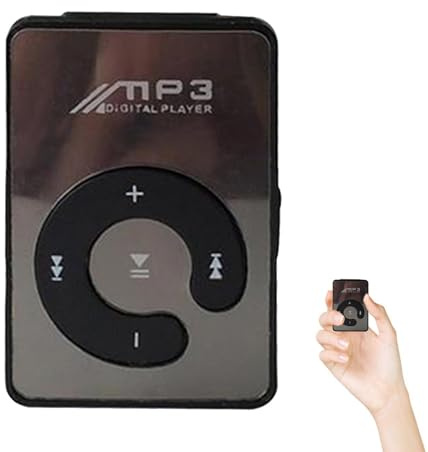 Lettore Musicale Portatile - 6 Colori Clip Mp3 Lettore Musicale Ideale Per Lo Sport | Lettore Mp3 Con Clip Leggero Con Cavo Usb E Auricolari | Lettore 8gb Per Qualsiasi Vacanza O Occasione