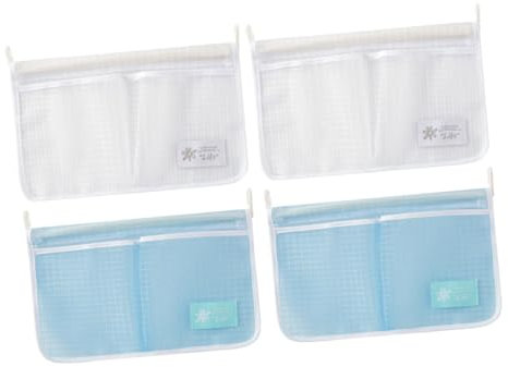 NUOBESTY 4 Pièces Pochette De Rangement Réfrigérateur Filet Organisateur De Compartiments pour Aliments Rangement Latéral pour Réfrigérateur