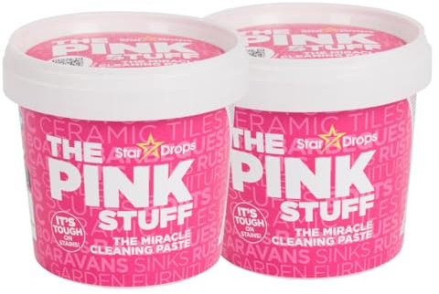 The Pink Stuff, Pasta de Limpieza Multiusos, 850 g, Paquete de 2