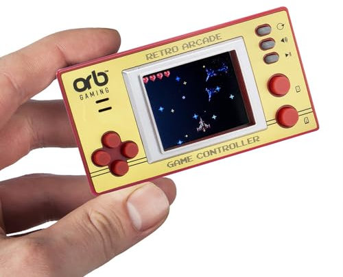 Mini Retro Games Console, 150 In-Built Games, 8-Bit Retro Gaming Handheld Console, 1.8” Full Colour LCD Screen Pocket Console, Immersive Sound Games Console - ThumbsUp!