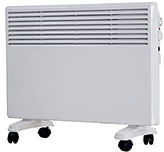 Convector color blanco para montaje a pared o suelo 750 / 1500W