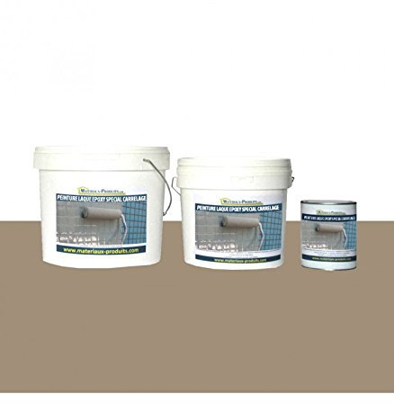 MATPRO Peinture Laque Epoxy Spécial Carrelage 2.5 Kg Taupe