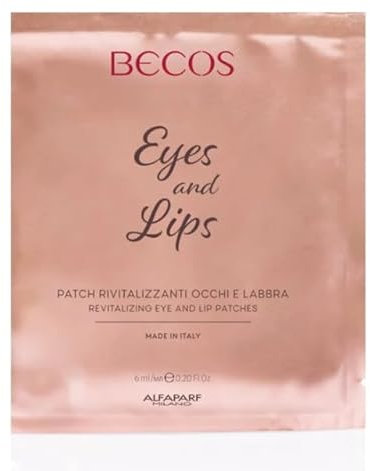 Becos Eyes and Lips patch rivitalizzanti - 3 Maschere in Cellulosa Monodose 6ml