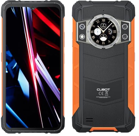 CUBOT Kingkong ACE 3 – 6,5 FHD+ 90Hz Smartphone, 8GB und 256GB, 100MP Kamera, 5100mAh Akku, Android 14, OctaCore Prozessor, Schwarz