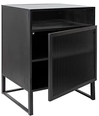 Coffee Table Square Side Table Modern Glass Panel Small Coffee Table Living Room Office Sofa Side Mini End Table Bedroom Corner Storage Bedside Table Sofa Side End Table (Color : A) Full moon