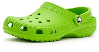 Crocs Zoccolo Classico Verde, 38, Crocs Verde, 37/38 EU