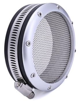 Tucool Racing Turbo Screen Filter Turbo Inlet Grill Protector Guard Turbo Intake Filter Cover Thickened Stainless Steel Mesh (76mm (3 inch))
