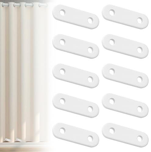10 Stück Bleistäbe, 25g Gardinenbeschwerer für Vorhang, Bleistäbchen, Gewichte für Gardinen, Gardinenbeschwerer, Gardinen Beschweren, Vorhang Beschwerer, für Haus Büro Vorhänge Tischtuch Zubehör