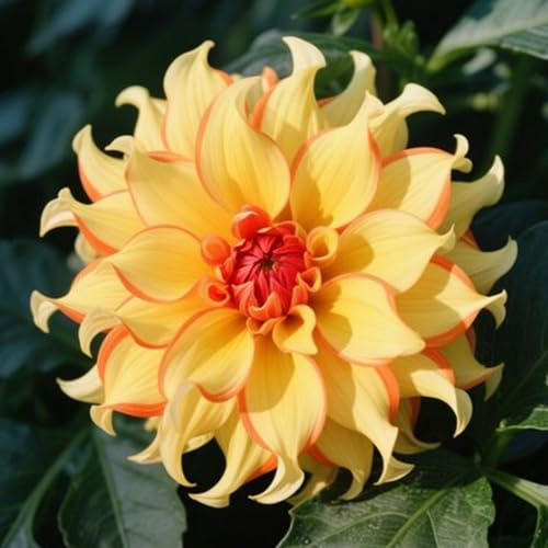Dalias ubérculos resistentes -Adaptables a suelos pobres y climas secos-10Tubérculos-E