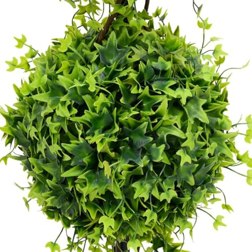 Generico Pianta di Bosso Artificiale con Vaso Verde 100 cm,Casa e Giardino,Arredo,Flora Artificiale,Verde,4.6 kg,336513