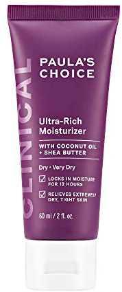 Paula's Choice CLINICAL Ultra-Rich Face Moisturizer with Jojoba, Coconut Oil & Shea Butter, Redness-Prone, Dry, Sensitive Skin, 2 Ounce