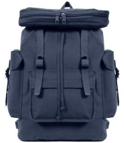 Rothco Europäischer Rucksack aus Segeltuch, Marineblau, Europäische