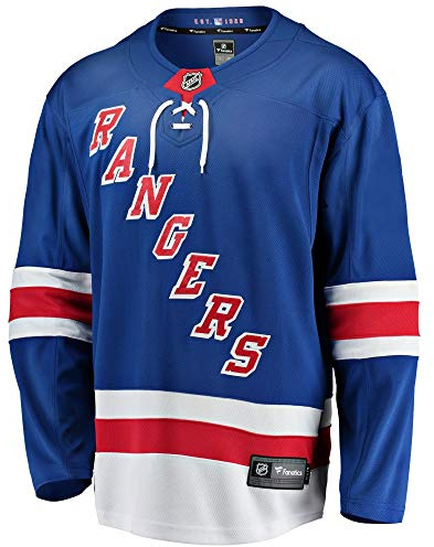 Fanatics NHL Eishockey Trikot Jersey New York NY Rangers Breakaway by (L)