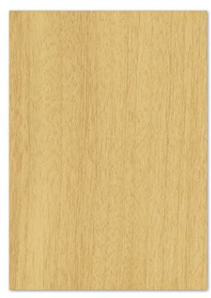 100 Blatt Holz Ulme Motivpapier Briefpapier (MPA-5257, DIN A4) Holzfurnier Holzmaserung zweiseitig Holz