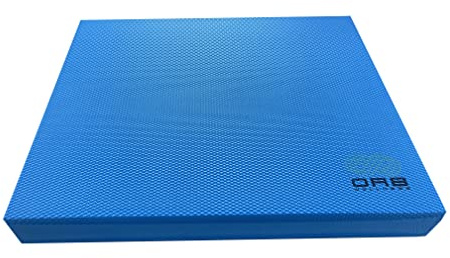 OR8 Wellness Balance Mat Non-Slip Balance Pad Trainer for Physical Therapy, Stability Workout, Strength Training, Rehab Chair Cushion, TPE Material, for All Ages, Blue