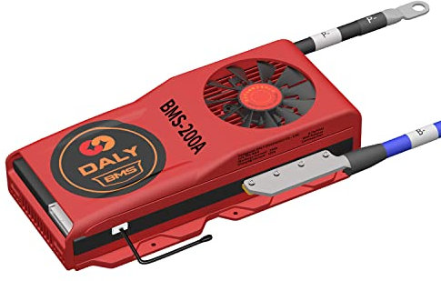 Daly BMS 12S LiFePO4 36V 250A, Placa Protección, para Bateria 18650, Bateria Litio 3.7v, con Equilibrio, Ventilador, NTC, para Almacenamiento de Energía Solar en el hoga, Inversor
