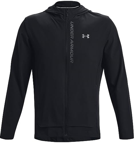 Under Armour Hombres Outrun The Storm Jacket Laufbekleidung Chaqueta para Correr Black - Negro M