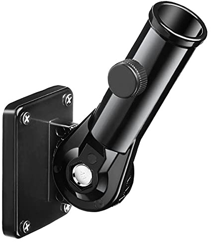Datian Mounting Adjustable Flagpole Rod Hitch Multi-Position Flag Mounting,Black
