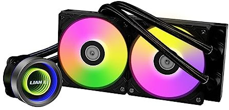 Lian Li Galahad II Trinity ARGB 240mm AIO CPU Water Cooler - Black