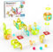 PicassoTiles Magnet Tiles Building Block Travel Size Magnetic Marble Run Construction Toy Set Mini Diamond Marble Racetrack Building Blocks Playset Education STEM Learning Kit Boy Girl 3+ PTMG45