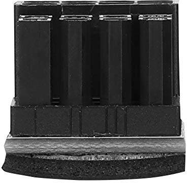 Yctze Conector de Alimentación de Tarjeta Gráfica de 8 Pines Cables de Computadora Conector de Fuente de Alimentación de Tarjeta Gráfica Adaptador de 8 Pines Cables Giratorios 180