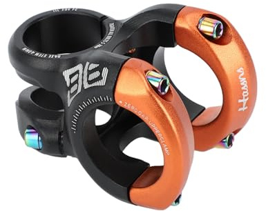 INFINAUTO Attacco Manubrio Corto 31.8mm 40mm 0° Rialzo per MTB 1 Pezzo