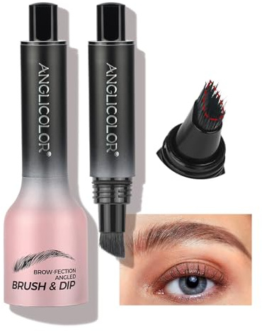 Augenbrauenstift Härchenzeichnung,Microblading Augenbrauenstift Wasserfest Langanhaltenden,3d Eyebrow Pencil,Abgewinkelter Augenbrauen BüRste,Kann Leicht Natürliche superfein (03#Auburn)