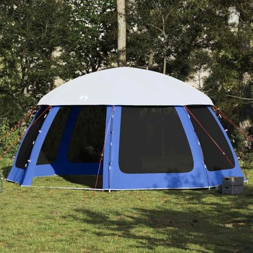 Gecheer Poolzelt, wasserdichtes Pooldach mit abnehmbarem Überzelt, Netzwänden, Polyester, Gartenpavillon für Aufstellpools 510x510cm