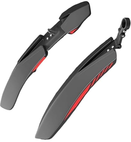 Renchey Parafango Bici - Coprispruzzi per Fango - Paraspruzzi Anteriore e Posteriore per Biciclette Strada 60 66 70 Cm - Protezione da Acqua e Fango