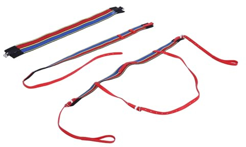 RASTKY Set di Cinture Equestri Elastiche 3 Pezzi Cinture Equestri Cintura Sottopancia Elastica Cintura Toracica Accessori per Attrezzature per Equitazione Donna