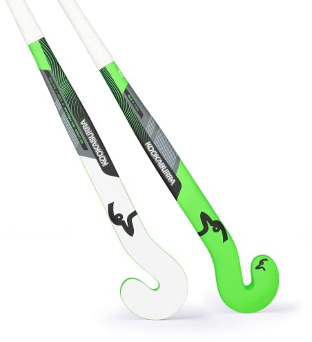Kookaburra Gk10 Goalkeeper Hockey Stick - Bastone da Hockey per Portiere Unisex Adulto | Profilo G-Hook, tecnologia Dual Core, Grip Pro Pad, lunghezze 34L e 36,5L, 90% fibra di vetro