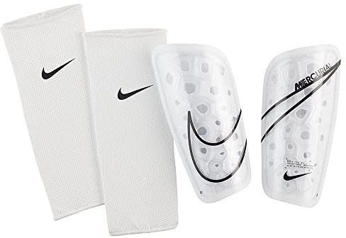 Nike Mercurial Lite Shin Guards White/Black/White LG
