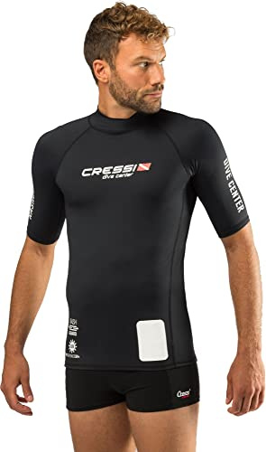 Cressi Rash Guard Man Black Dive Center S/2 (48)