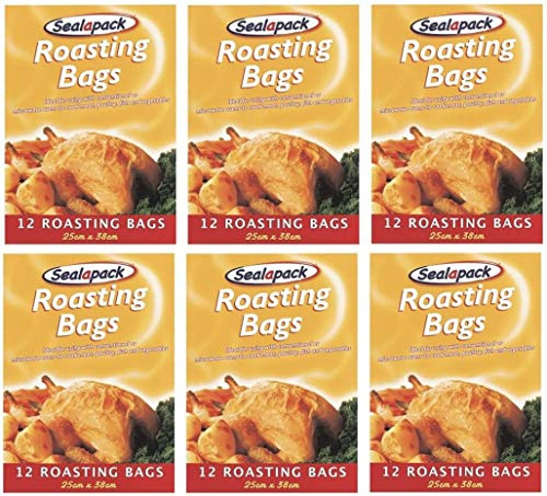 Sealapack 144 x Turkey Chicken Meat Roasting Bags Oven Cooking Bags 25 x 38cm