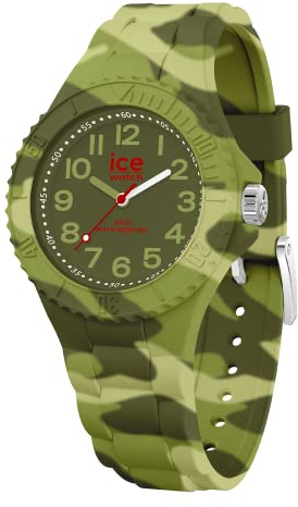 ICE-WATCH - Ice Tie And Dye Green Shades - Montre Verte pour Garçon avec Bracelet en Silicone - 021235 (Extra Small)