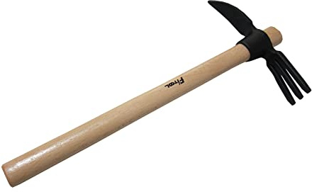 40,7 cm forgiato classico strumento per coltivare fiori e verdure, per diserbo, tornitura, coltivazione, mattock coltivatore Tiller 0,9 kg
