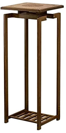 Blumenständer Pflanzenständer Blumentreppe Bambus-Blumentöpfe, Blumenständer, Vintage-Blumentopf, Für Drinnen Und Draußen, Dekorativ Blumenbank Pflanzenregal Blumenregal ( Blue : A , Size : 33*33*87cm