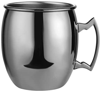 OUSIKA Cubo de vino Cubo de hielo Bañera de hielo Cuenco de champán Cubo de hielo de acero inoxidable Chapado en cobre martillado, Jarra de cerveza, Taza de café, Bar Cubo de hielo Cubo enfriador Cubo