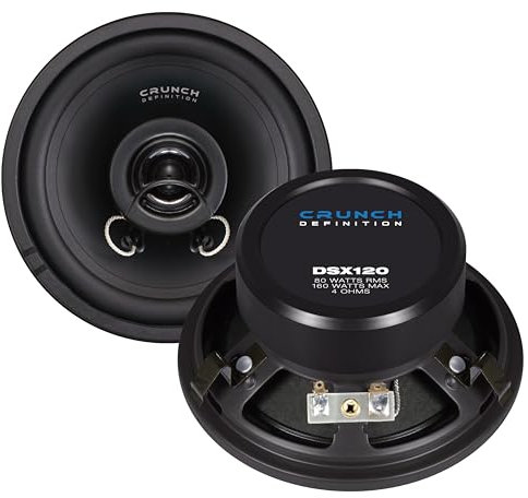 Crunch Definición Altavoz coaxial de 2 vías 12 cm DSX-120 | 1 par