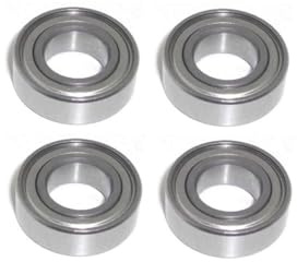 Edelstahl Kugellager 8x16x5 mm - S688 ZZ NIRO 4 Stück - rcbay | Miniatur Rillenkugellager AISI 440C rostfrei