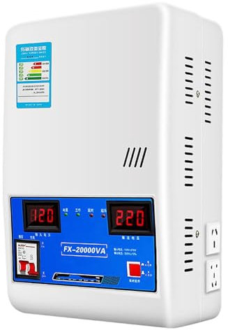 Stabilizzatore di Tensione Automatico,Stabilizzatore di Tensione Monofase Domestico Ad Alta Precisione da 220 V,Stabilizzatore Ca Monofase per Uso Domestico Stabilizzatore,20000W