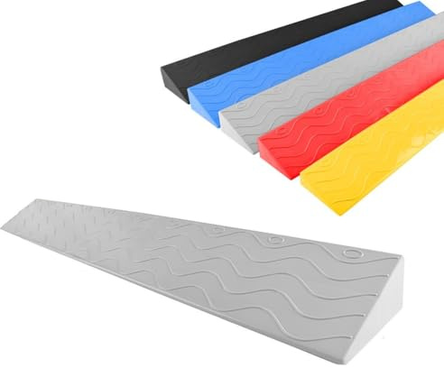 D,6.5cm,Rampes De Seuil pour Portes, Rampes Antidérapantes pour Fauteuils Roulants, Tapis De Marchepied Portable, Rampes De Porte Robustes pour Robots Balayeurs, Escaliers