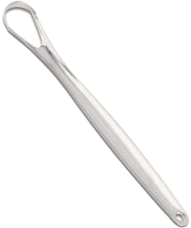 Spazzolino da denti per la cura dell'igiene, per mantenere l'alito fresco, in acciaio inox, per la pulizia della lingua e lo sporco