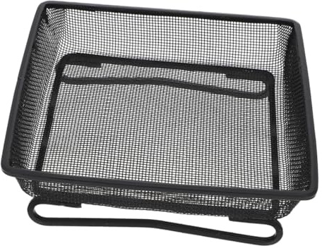 BUGUUYO Edelstahl Boden-futterstation Wetterfeste Metall Plattform Stabiler Wildvögel Futterspender für Garten und Terrasse Quadratisches Design für Vielfältige Bodenvögel