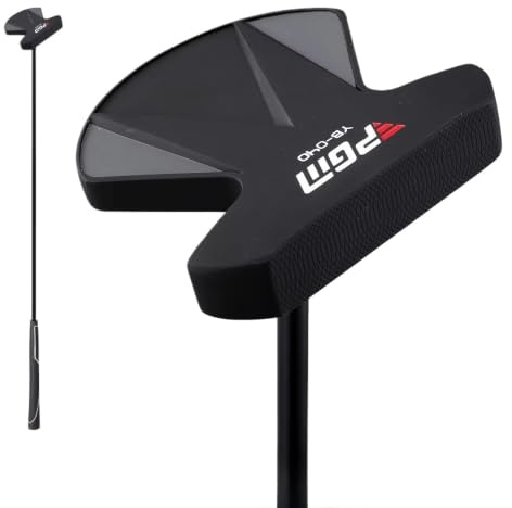 Golf Mallet Putter Zero Torque Stable Big Head Forged Aluminum with Ball Pick for Right Hand Men Women Golf Club
