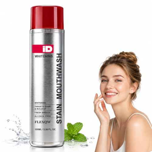 Glint Enjuague Bucal De Limpieza Profunda Blanqueador Suave Para Dientes Brillantes Aliento Fresco Diario (Menta Original)