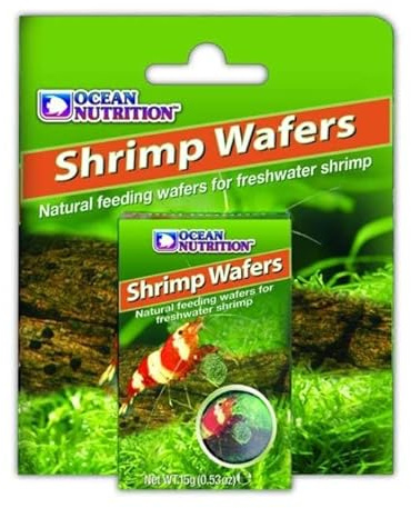 Shrimp Wafers, Nourriture pour Crevettes d'eau Douce, 15 g