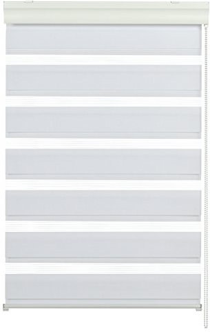 Gardinia 12940 - Persiana Enrollable y Estor, Aluminio de 60 x 160 cm, Color Blanco